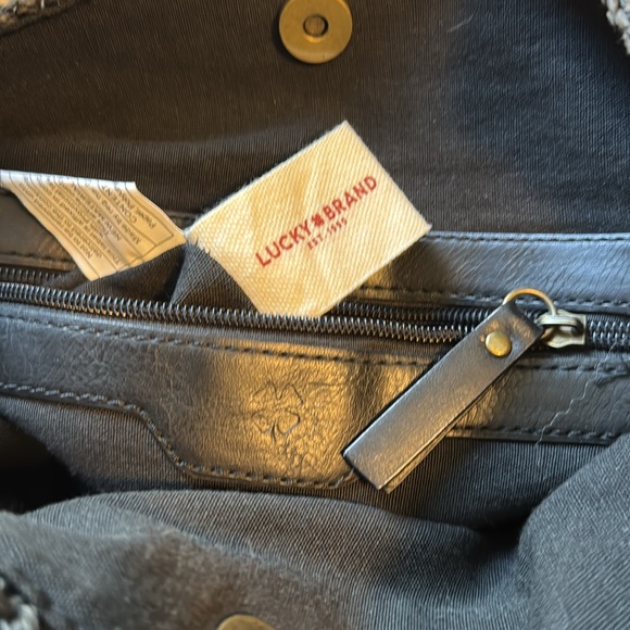 Lucky brand paper knit bag - Picture 8 of 12